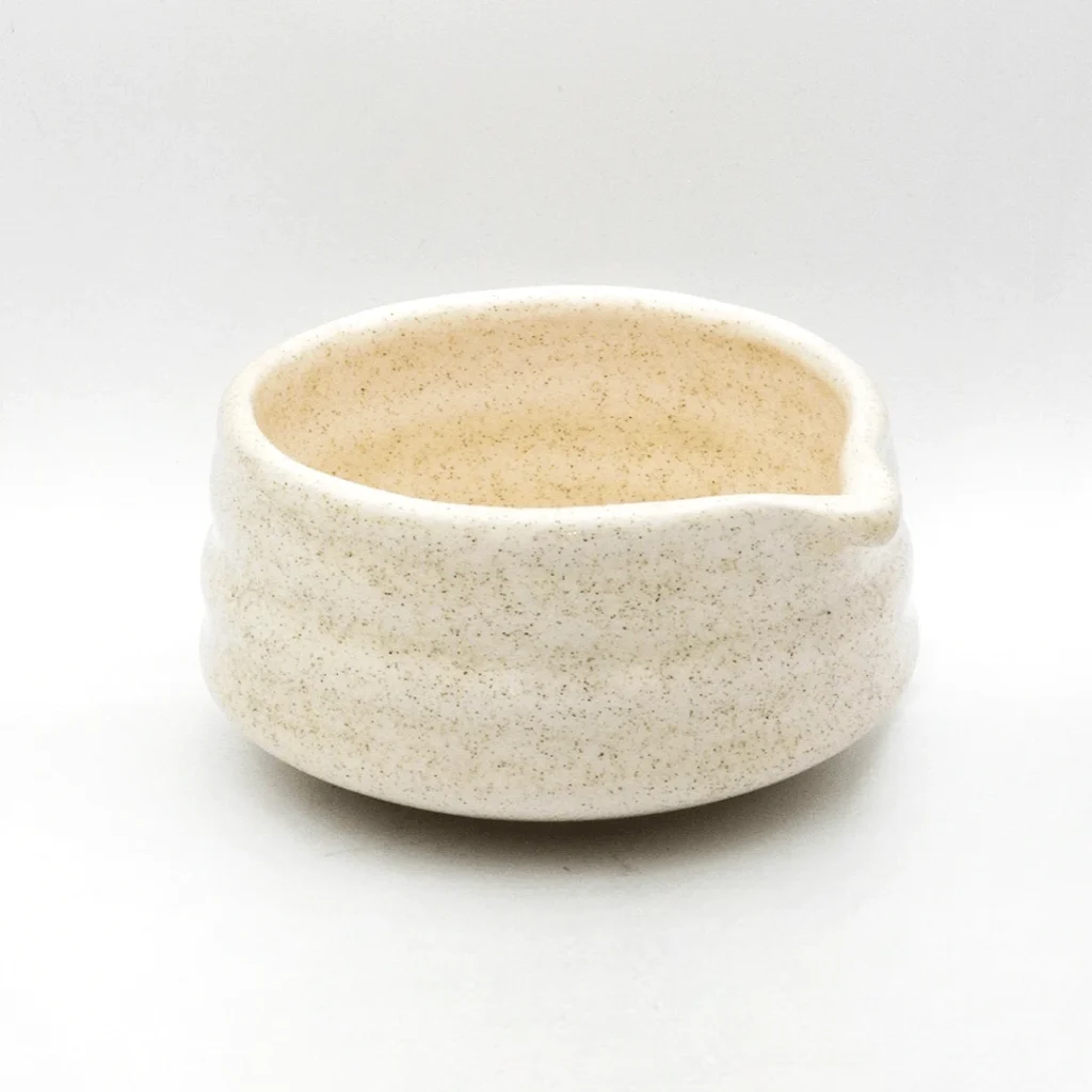 ظرف سفید گلین ماچا چاوان