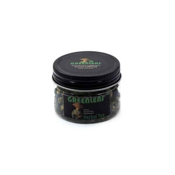 چای سبز چشم اژدها و جازمین20گرمی-چای مروارید-